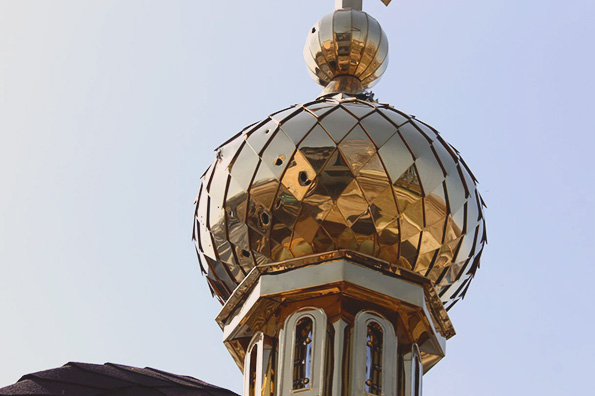 Храм города Кировское Горловской епархии