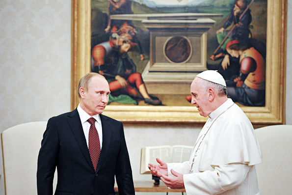 Святой престол анонсировал встречу Папы Римского и Президента России