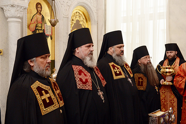 Состоялось наречение архимандрита Пармена (Щипелева) во епископа Чистопольского и Нижнекамского