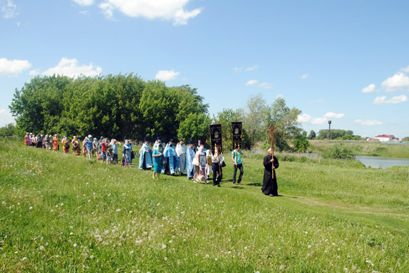 В селе Никольском состоялось празднование в честь местночтимой иконы Божией Матери