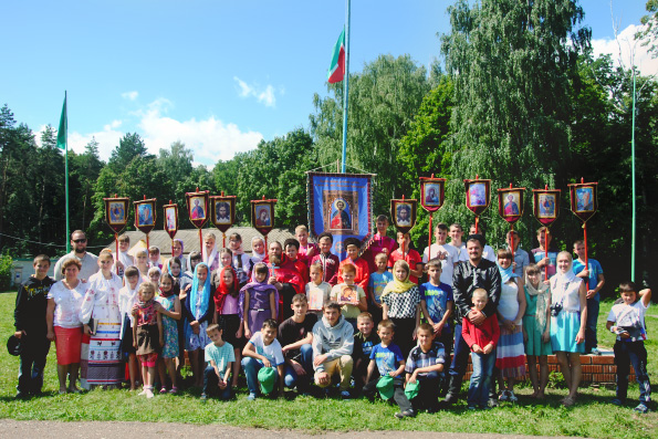 В Болгаре проходит смена детского православного лагеря «Кызыл Кояш — Красное солнышко»