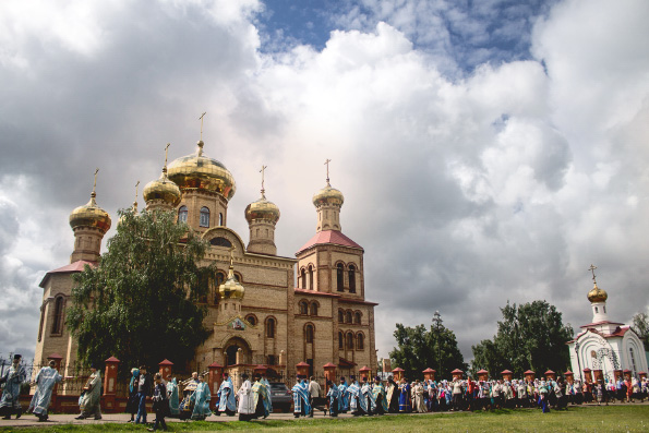 В Чистопольской епархии прошли торжества по случаю празднования Ахтырской иконы Божией Матери