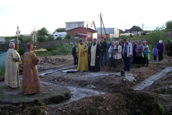 В деревне Сетяково начато строительство храма-часовни