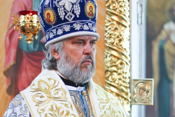 Епископ Пармен совершил Литургию в день своего тезоименитства