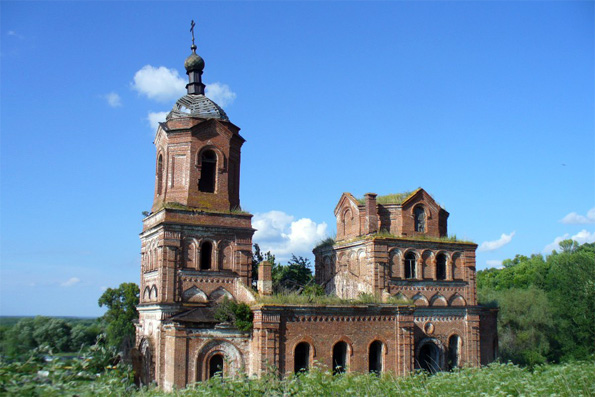 Крестовоздвиженская церковь села Каинки