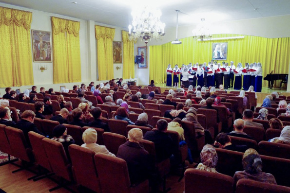 В Казанской семинарии состоялся концерт хора «Распев»