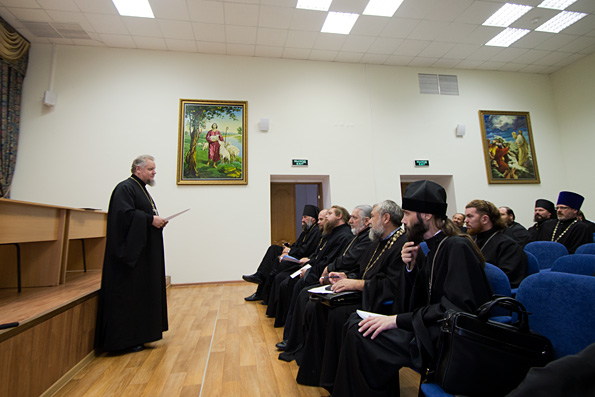В Казани прошло очередное собрание благочинных, настоятелей и наместников монастырей Казанской епархии