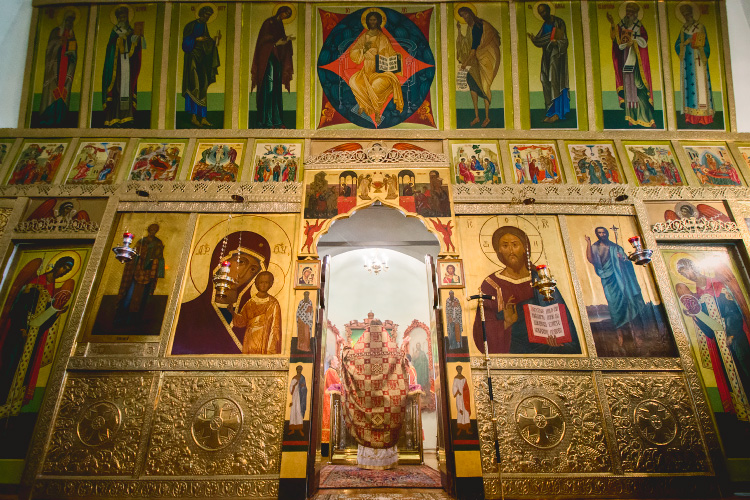 Божественная литургия в Иоанно-Предтеченском монастыре