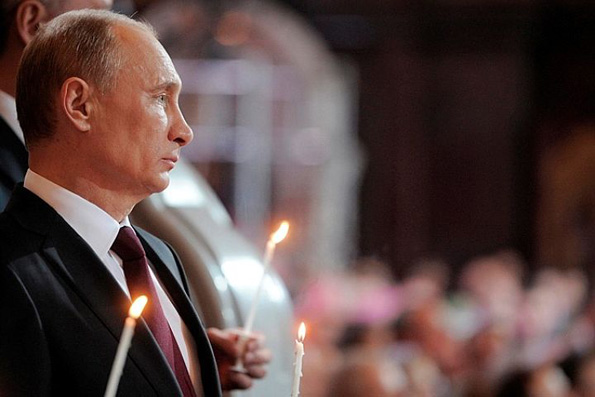 Святейший Патриарх Кирилл поздравил Президента России Владимира Путина с днем рождения