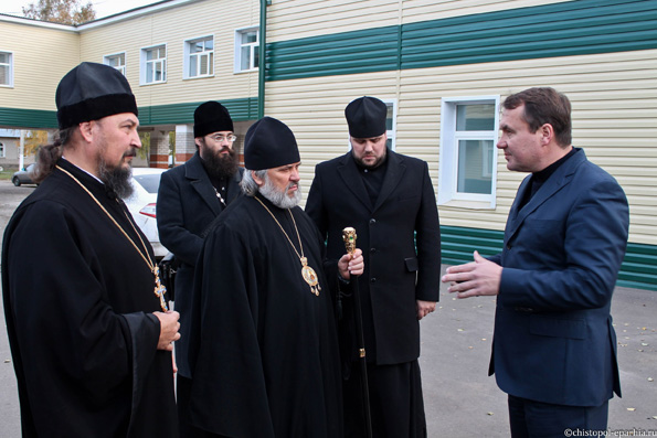 Правящий архиерей Чистопольской епархии посетил больничный храм в селе Алексеевское
