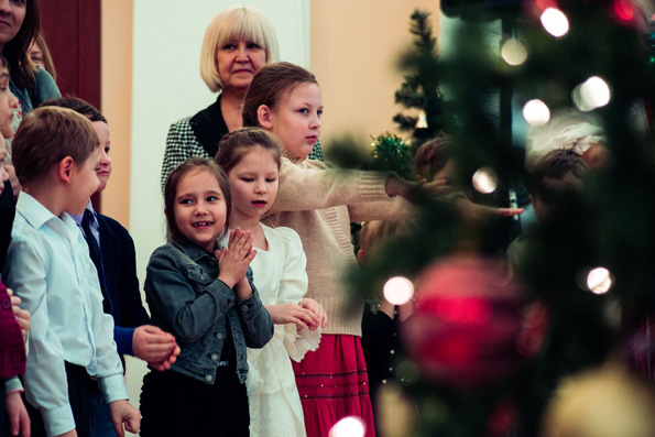 В Зеленодольске для детей провели Рождественскую акцию