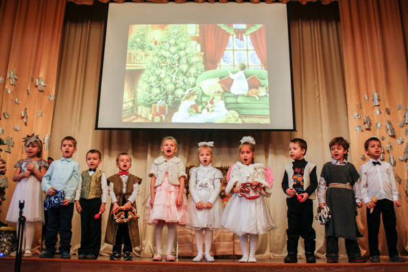В воскресной школе «Апостол» прошло театрализованное представление, посвященное Рождеству
