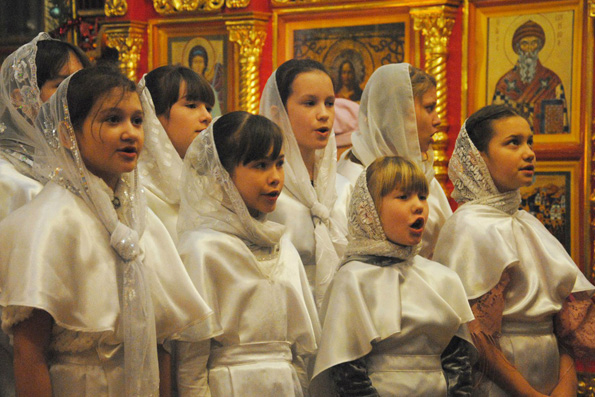 В Болгаре прошло Рождественское богослужение для детей