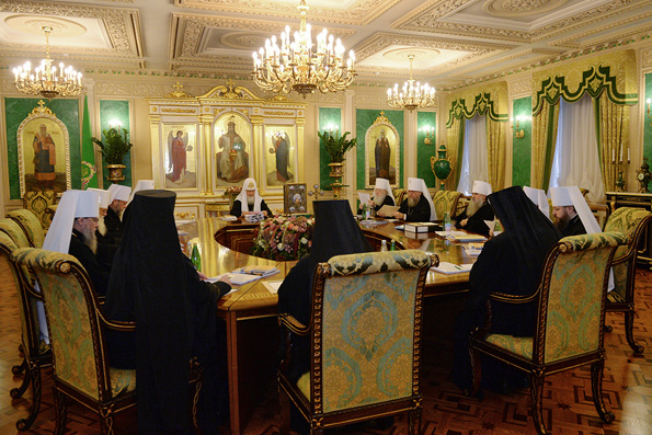 В Москве завершилось заседание Священного Синода