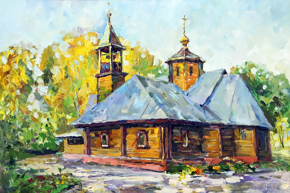 На всероссийском пленэре-симпозиуме художники нарисовали храмы Бугульмы