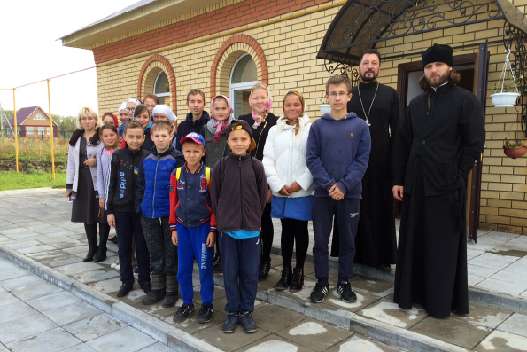 Совместный открытый урок воскресных школ прошел в селе Старое Дрожжаное
