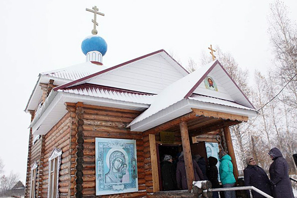 В селе Карабаян освящена новая кряшенская церковь Казанской иконы Богородицы