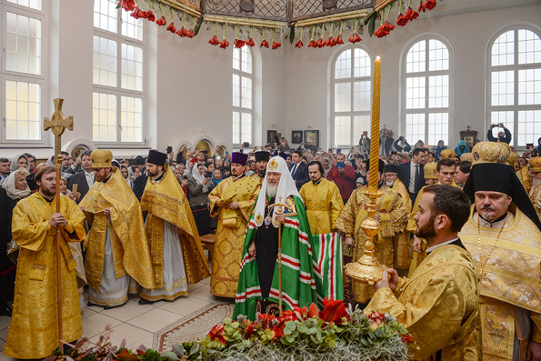 Предстоятель Русской Церкви возглавил торжества по случаю 80-летия русского прихода в Цюрихе