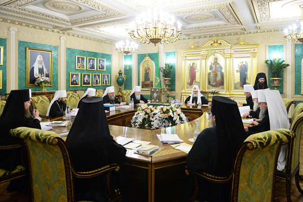 В Москве завершилось последнее в 2016 году заседание Священного Синода Русской Православной Церкви