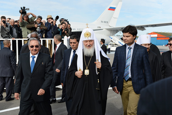 Патриарх Кирилл прибыл в Гавану
