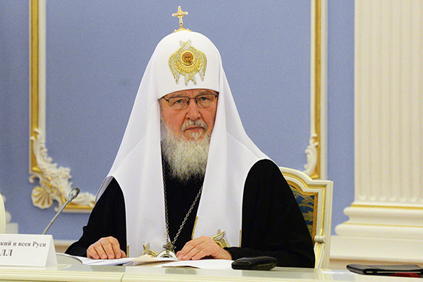 Патриарх Кирилл надеется, что поддержка Пантелеимонова монастыря продолжится