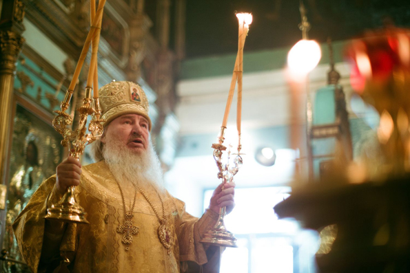 Проповедь митрополита Феофана в Неделю о Страшном Суде в Казанском храме в Царицыно