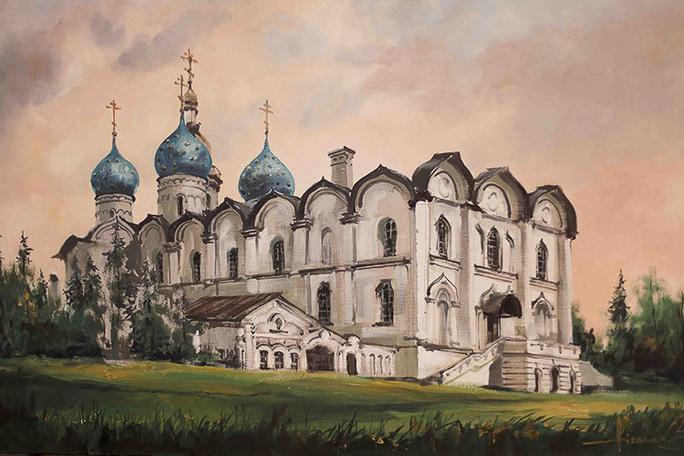 Благовещенский собор Казанского кремля.  Автор: И.Айдаров