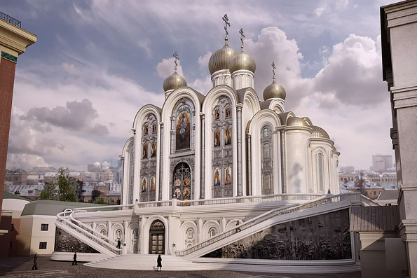 Храм Новомучеников Российских на Лубянке освятят в марте 2017 года