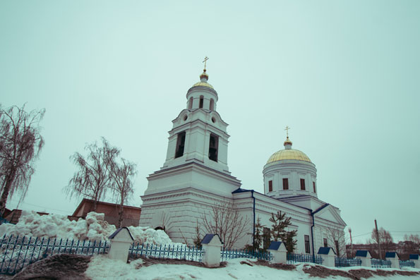 В Неделю о Страшном Суде митрополит Феофан совершил Литургию в Казанском храме в Царицыно