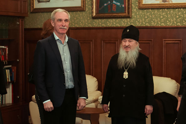 В Казани состоялась встреча главы Татарстанской митрополии с губернатором Ульяновской области