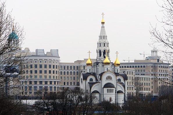 Святейший Патриарх Кирилл освятил храм при Академии ФСБ