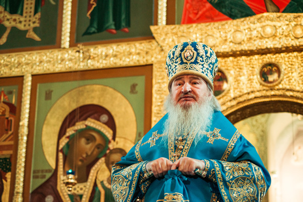 Проповедь митрополита Феофана в праздник Благовещения Пресвятой Богородицы в Благовещенском соборе Казанского кремля