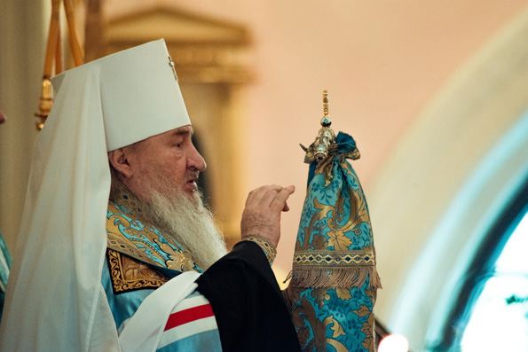 Проповедь митрополита Феофана в канун праздника Благовещения Пресвятой Богородицы
