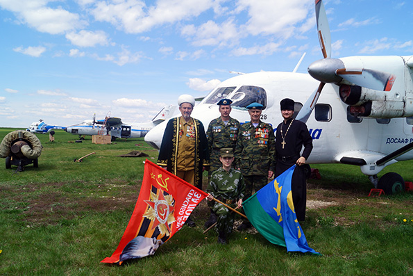 Отдел по взаимодействию с вооруженными силами Казанской епархии принял активное участие в праздновании Дня Победы