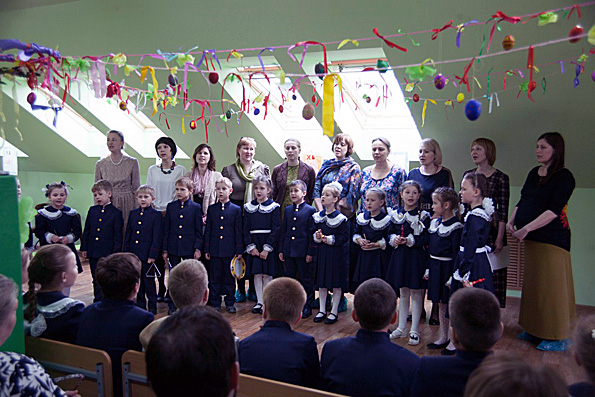 В казанской православной гимназии прошел ежегодный пасхальный концерт