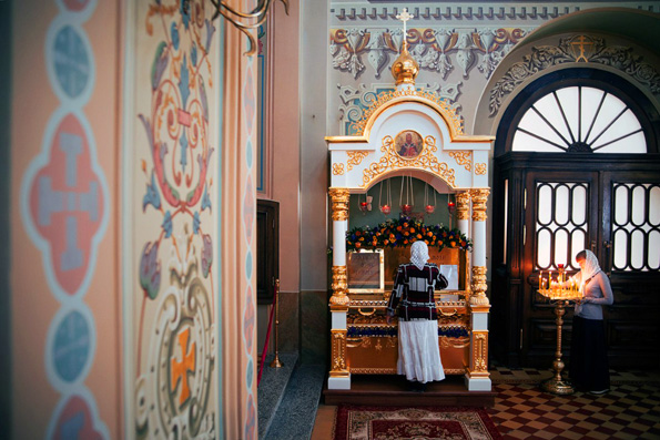 Архиерейское служение в праздник свт. Германа Казанского в Успенском Свияжском монастыре