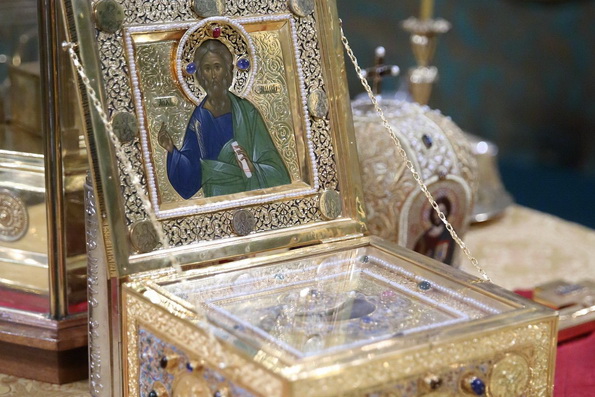 Ко Дню ВМФ в Крым доставят десницу апостола Андрея