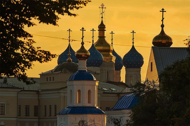 Купола православных храмов Казани