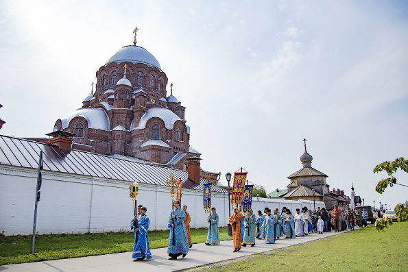 В день Успения Пресвятой Богородицы в Свияжском монастыре пройдут праздничные богослужения