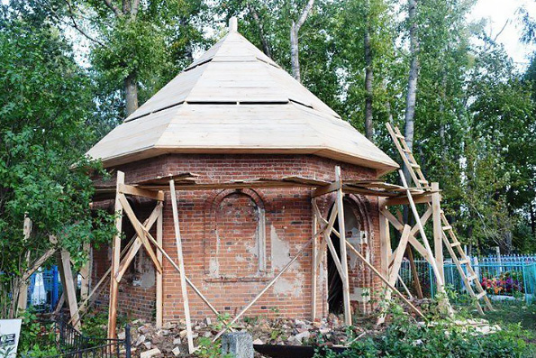 В селе Татарские Челны восстанавливается старинная часовня