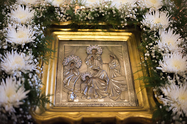 Проповедь митрополита Феофана в канун празднования Рождества Богородицы в Никольском соборе Казани