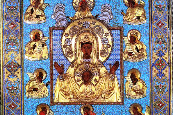 Курская икона Божией Матери «Знамение» (1295 г.)