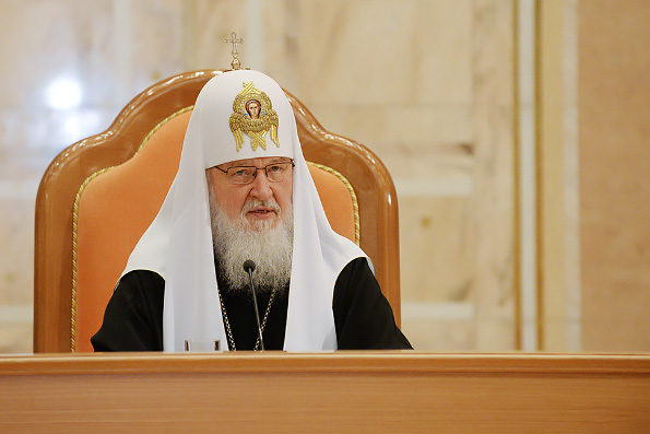 Патриарх Кирилл: «Афонское и русское монашество принесли обильный плод — великое число угодников Божиих»