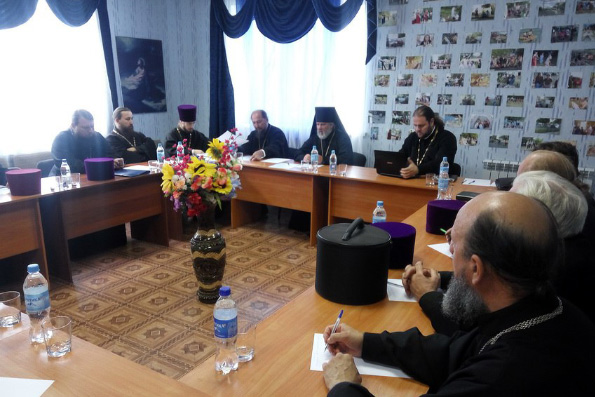В поселке Алексеевское состоялось собрание Епархиального совета