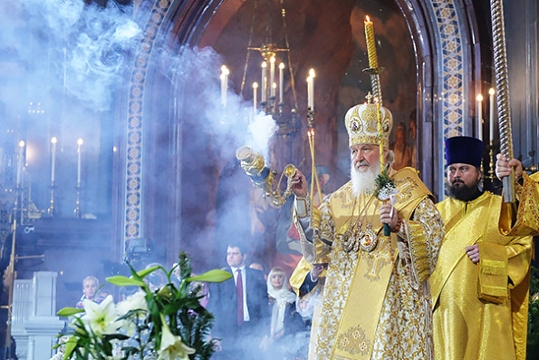 Патриарх Кирилл пожелал верующим всегда чувствовать присутствие Бога в своей жизни
