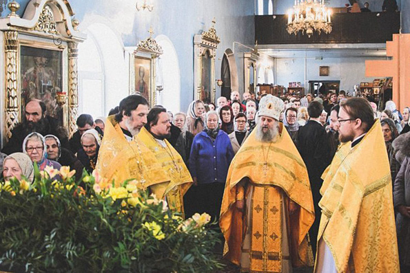 Храм Казанской духовной семинарии отметил престольный праздник
