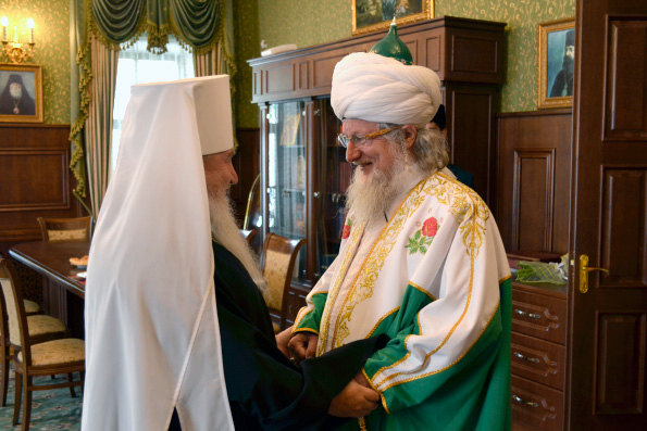 С праздником Рождества Христова митрополита Феофана поздравили лидеры российских мусульман и католиков