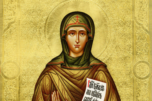 Преподобная Мелания Римляныня (439 г.)