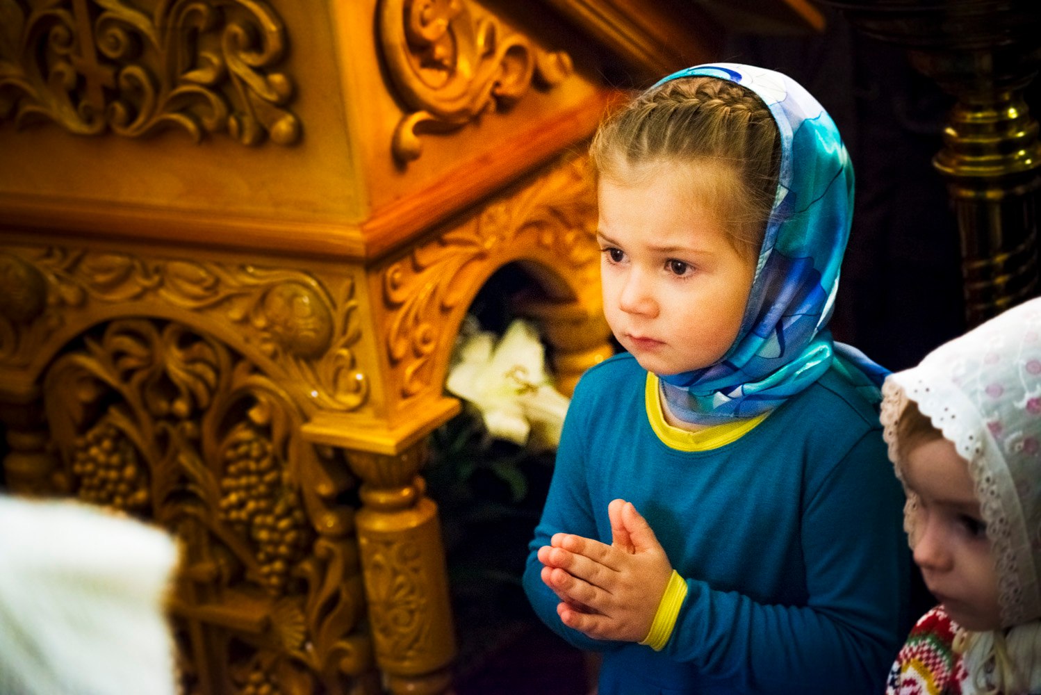 Молитвы детей спасут Россию