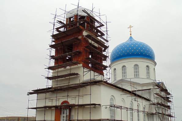 В селе Новотроицкое восстанавливается старинный храм